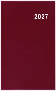 Monatskalender - Marika - PVC - Bordeaux
